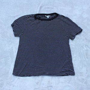 charlotte russe striped crew neck t-shirt